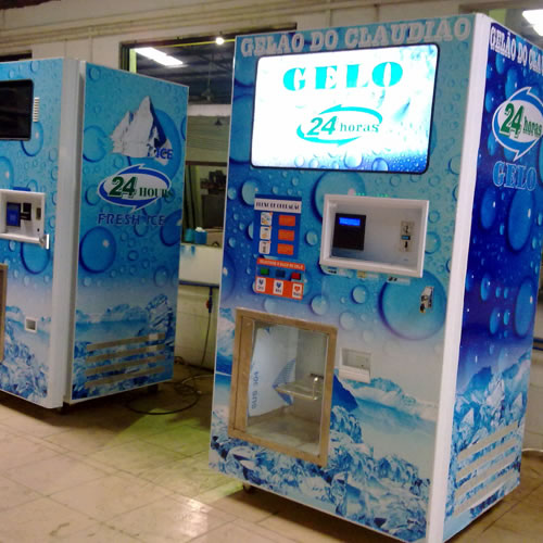 Торговый Автомат Для Продажи Льда 280 кг